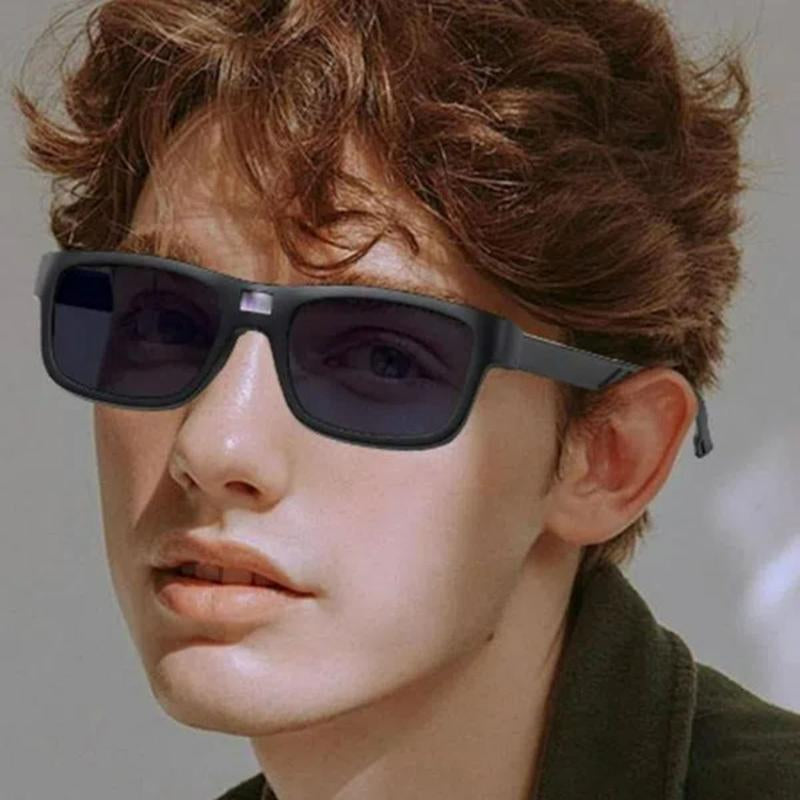 Paleshy 0.1 Seconds Smart Photochromic Sunglasses, Square Polarized Sunglasses for Men and Women UV Protection Sun Glasses Lightweight Outdoor Cat Eye Card Wearable Polarized Sunglass Women Sunglasses Fashion Color Changing Glasses
