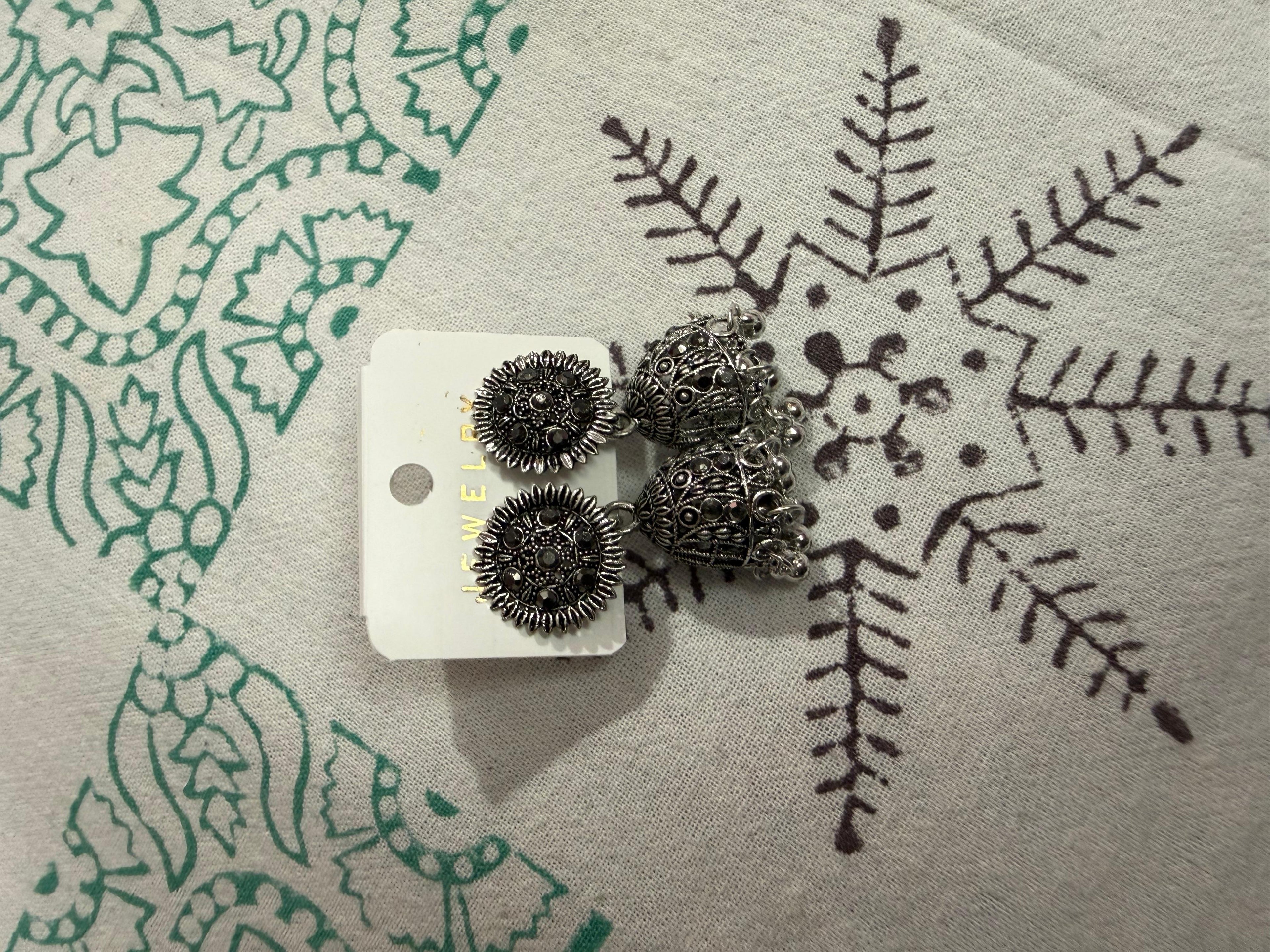 Latkan dome Shaped earings (Anti-Tarnish)